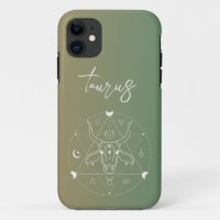 Taurus zodiac horoscope star sign gradient