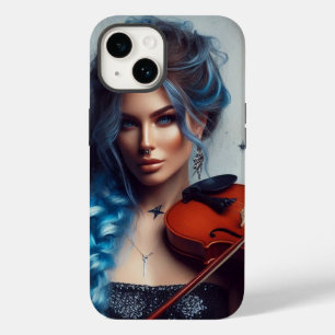 Taurus Zodiac Musician Violin Case-Mate iPhone 14 Case