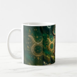 Taurus Zodiac Sign Coffee Mug for Men   Astrology 