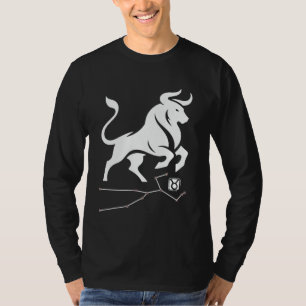 Taurus Zodiac Sign Energy Star Constellation Bull  T-Shirt