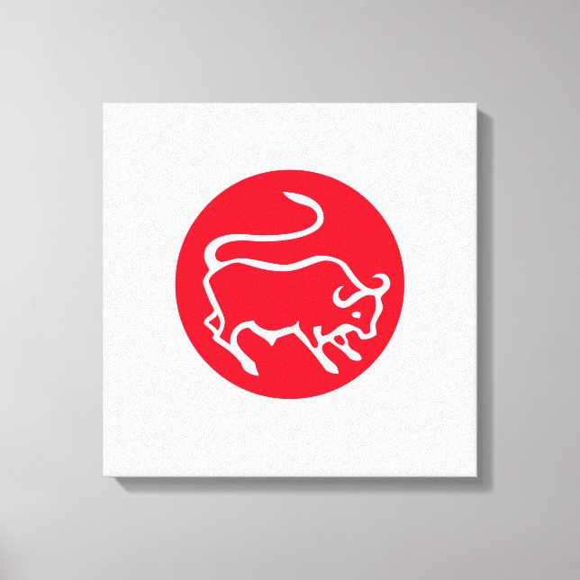 Taurus Zodiac Sign Modern Minimalist Plain Elegant (Front)