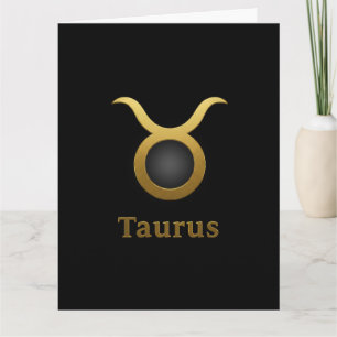 Taurus Zodiac Sign / Taurus Card