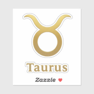 Taurus Zodiac Sign / Taurus Sticker