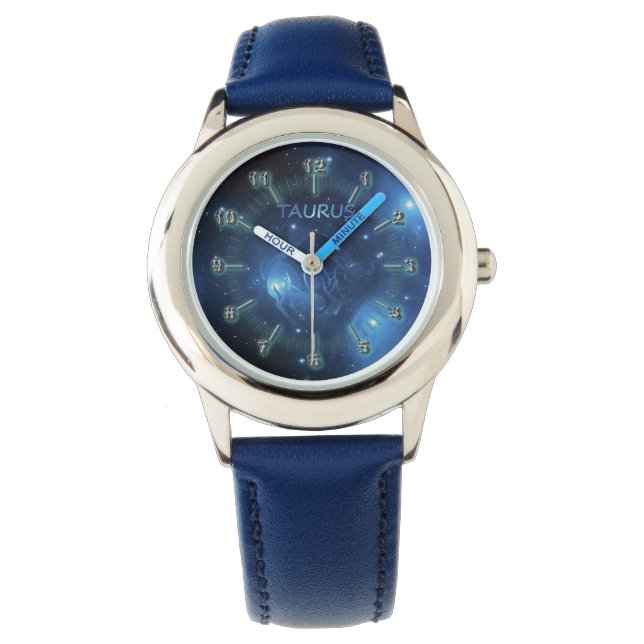 Taurus zodiac sign watch (Front)