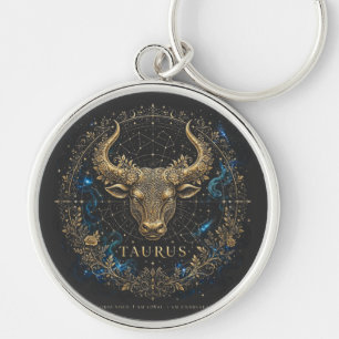 Taurus Zodiac T-Shirt - Bull Symbol Astrology Gift Keychain