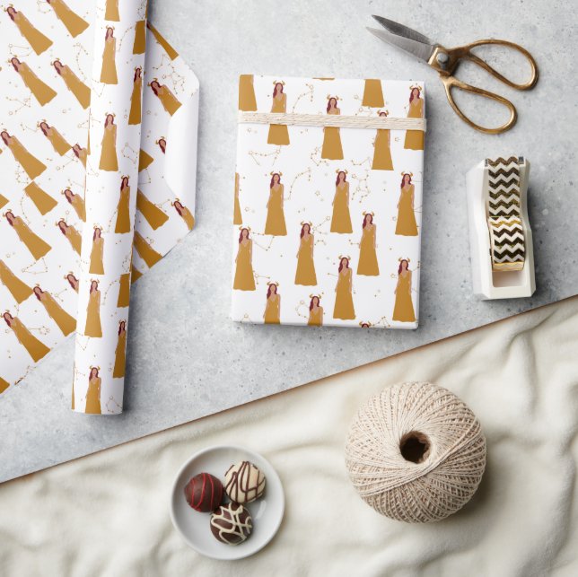 Taurus Zodiac Wrapping Paper (Crafts)