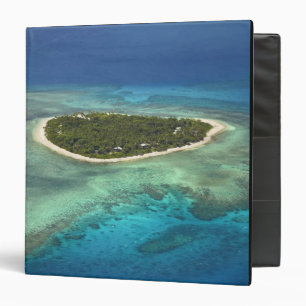 Tavarua Island and coral reef, Mamanuca Islands Binder