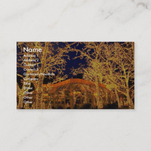 Tavern on the Green, Central Park, New York City, Business Card