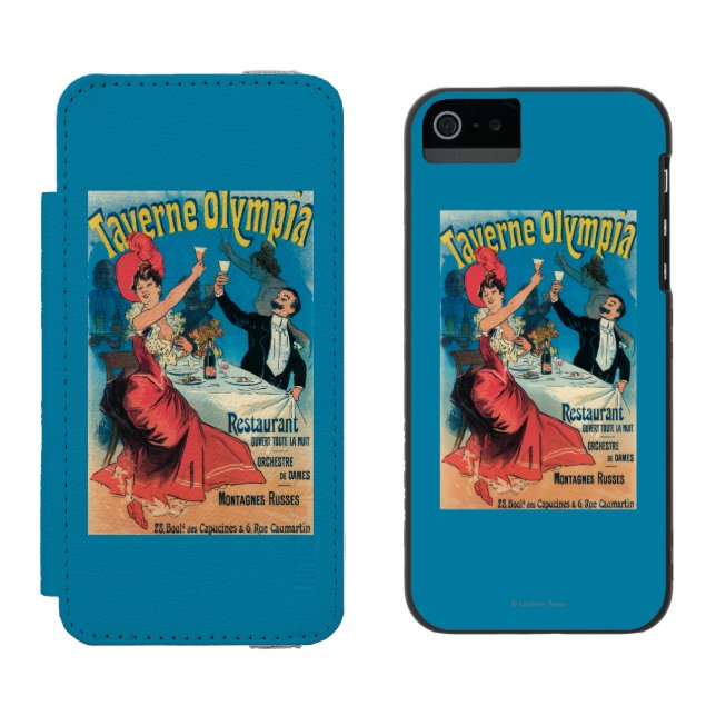 Taverne Olympia Promotional Poster Incipio iPhone Wallet Case (Side by Side)