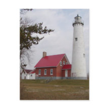 Tawas Lighthouse Postcard