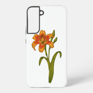 Tawny daylily samsung galaxy case