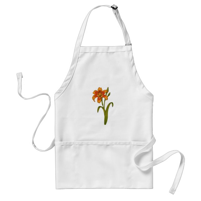 Tawny daylily standard apron (Front)