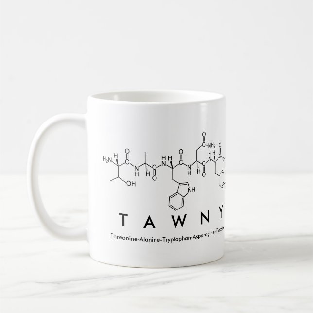 Tawny nom peptide mug (Gauche)