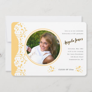 Tawny Photo Graduation Faire-part / Invitation