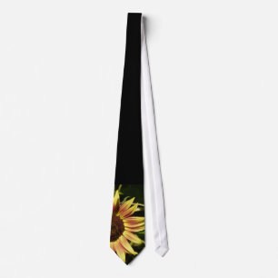 Tawny Pink Sunflower Tie