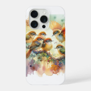 Tawnycrowned Pygmy Tyrants 030624AREF123 - Waterco iPhone 15 Pro Case