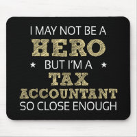 Tax Accountant Hero Humour Novelty