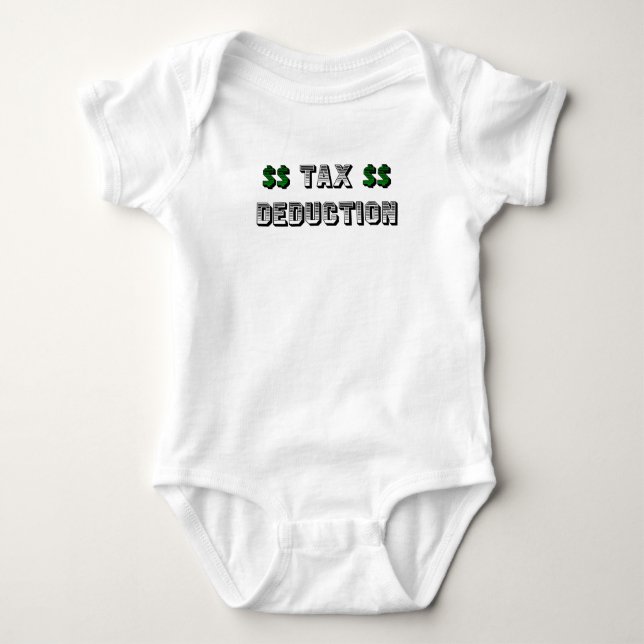 Tax Deduction Bodysuit (Front)