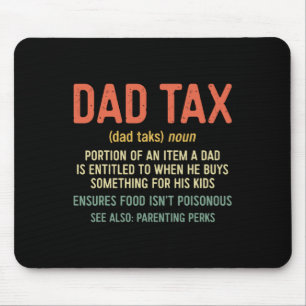 Tax Definition Father's Day Shirt 2  Mouse Pad