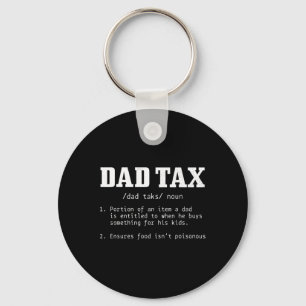 Tax Definition Funny Father's Day 2  Keychain