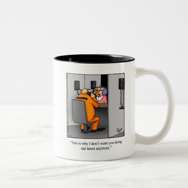 Tax Humour Mug Gift (Right)