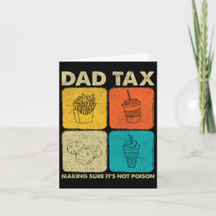Tax Making Sure It's Not Poison 7 Card
