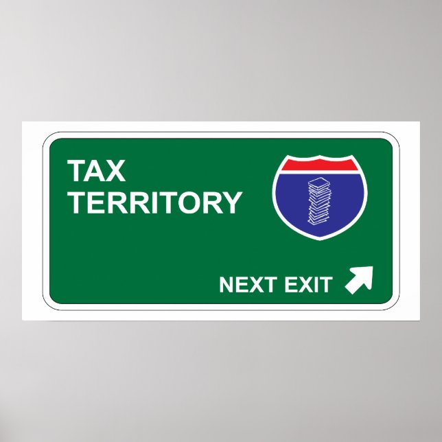 Tax Next Exit Poster (Front)