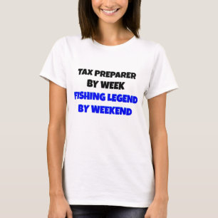 Tax Preparer Fishing Legend T-Shirt