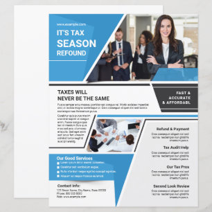 Tax Return Service Flyer Template