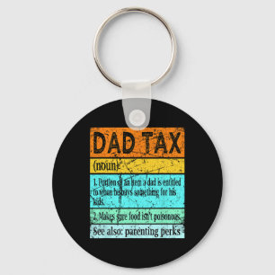 Tax Shirt Dad S For Men Best Dad Definition Keychain