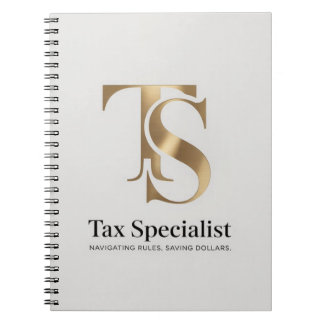 Tax Specialist - Navigating rules, saving dollars. Notebook