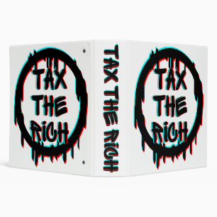 Tax The Rich Original Binder