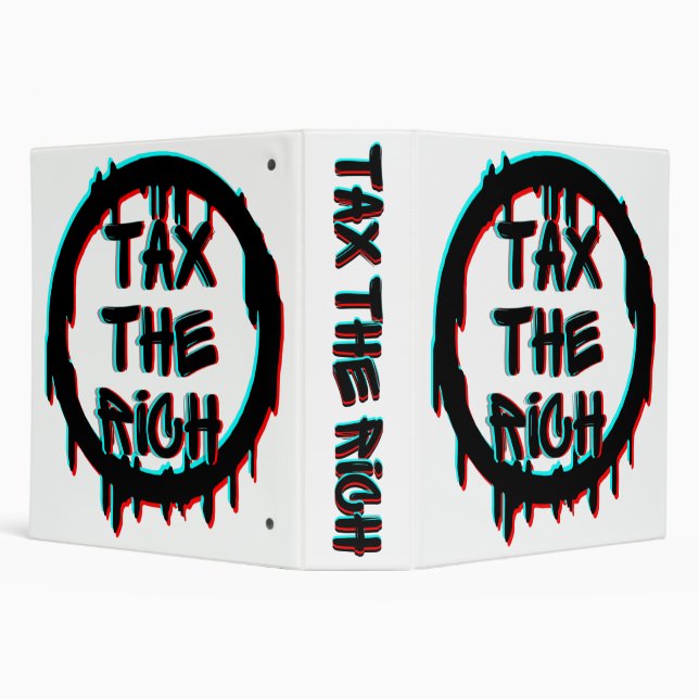Tax The Rich Original Binder (Background)