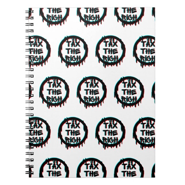 Tax The Rich Original Notebook (Front)
