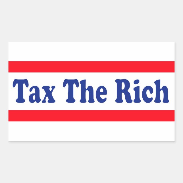 Tax the Rich! Sticker (Front)