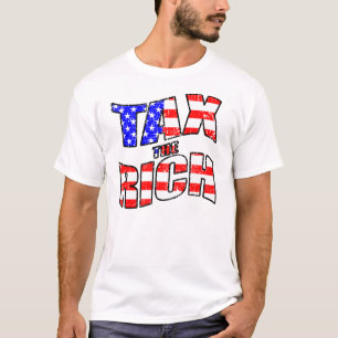 Tax the Rich w/ American Flag Shirt
