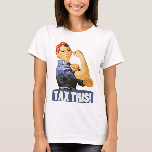 TAX THIS! Victory Girl T-Shirt (Front)