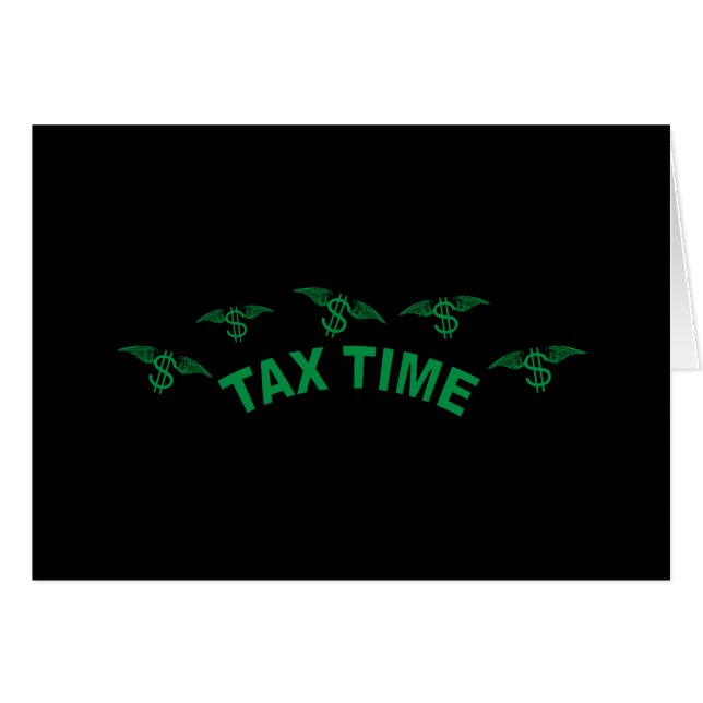Tax Time (Front Horizontal)