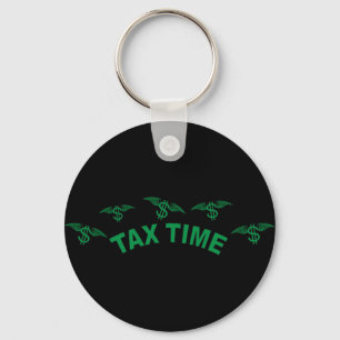 Tax Time Keychain