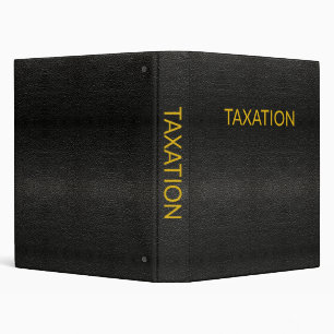 TAXATION BINDER