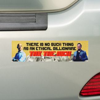 Taxe Le Sticker Bumper Riche