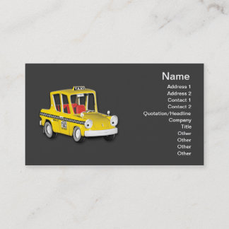Taxi Business Card