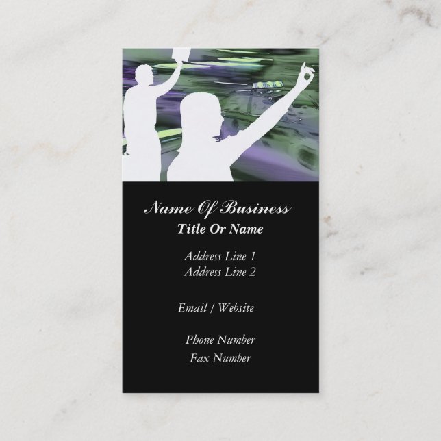 Taxi Business Card (Front)