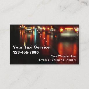 Taxi Business Cards