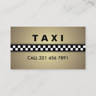 Taxi - Business Cards