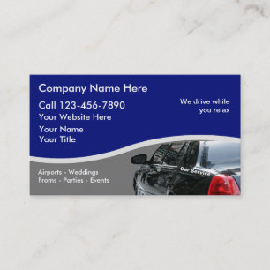 Taxi Cab Business Cards