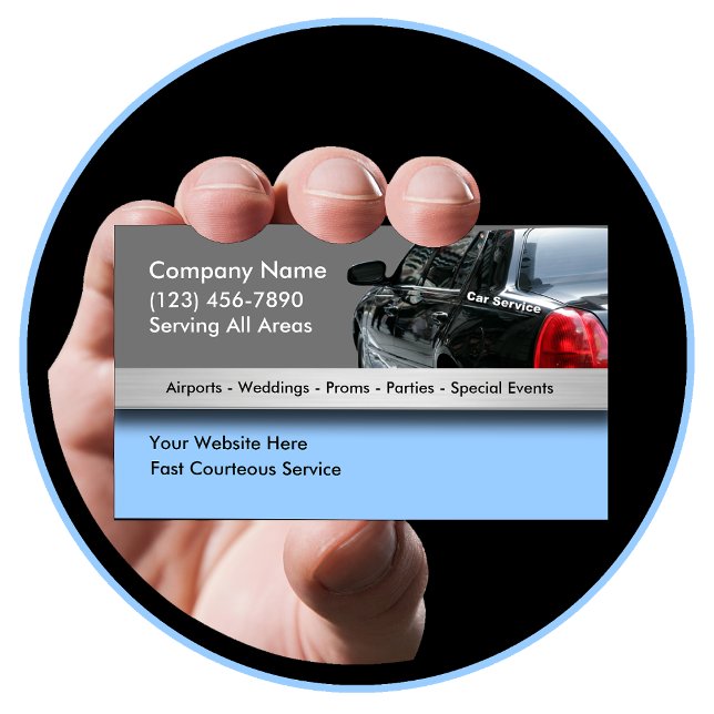 Taxi Cab Business Cards (Creator Uploaded)