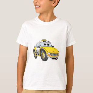 Taxi Cab Cartoon T-Shirt