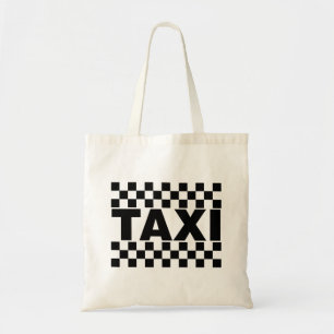 Taxi Cab Tote Bag