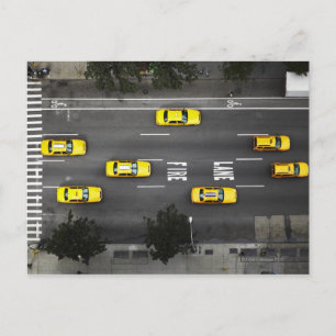 Taxi Cabs Postcard
